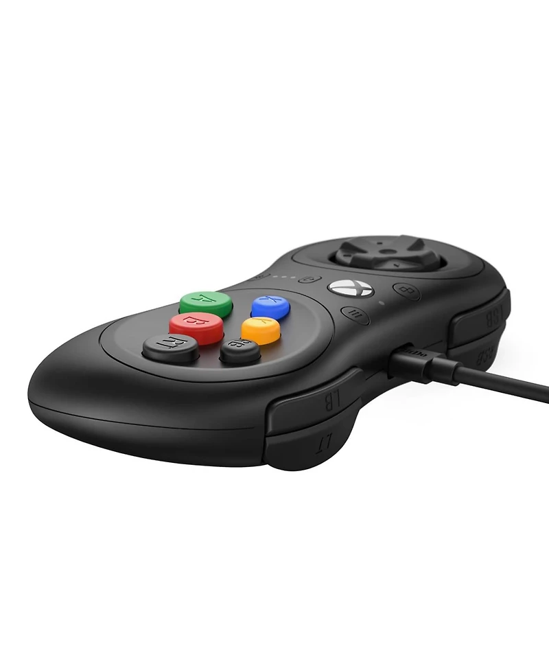 8Bitdo M30 Wired Controller for Xbox Series X|S, Xbox One, and Windows with 6-Button Layout - Officially Licensed