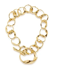Robert Lee Morris Soho Sculpted Link Collar Necklace