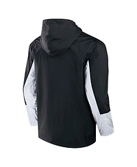 Fanatics Men's Black Utah Hockey Club Crash the Net Full-Zip Hoodie Jacket