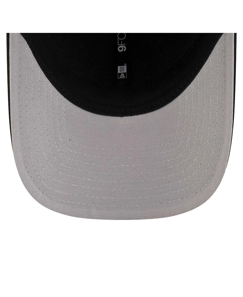 New Era Men's Black Chicago White Sox Player Replica 9FORTY Adjustable Hat