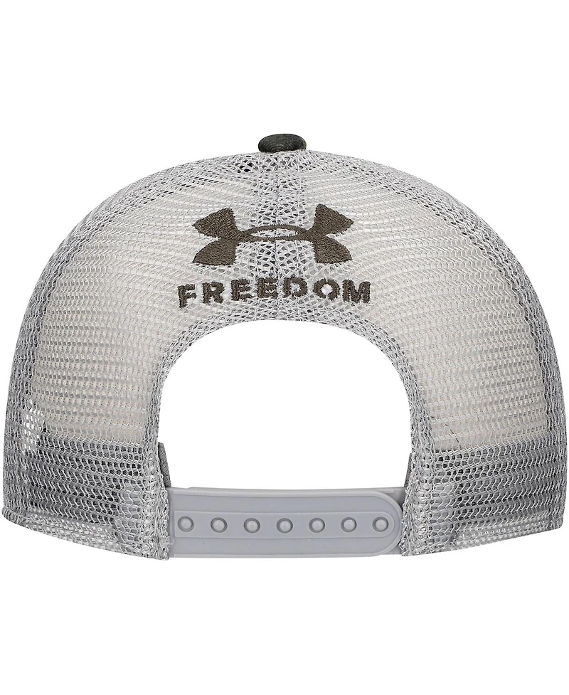 Under Armour Men's Camo Maryland Terrapins Freedom Collection Blitzing Performance Trucker Hat