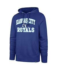 '47 Brand Men's Royal Kansas City Royals Velocity Headline Pullover Hoodie