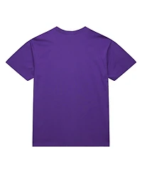 Mitchell & Ness Men's Raptors Purple Toronto Hardwood Classics Neon Nights Premium T-Shirt