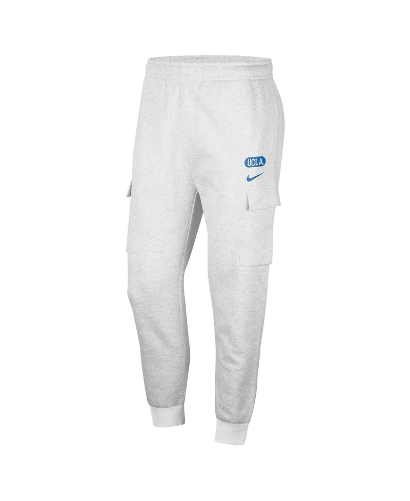 Nike Men's Heather Gray Ucla Bruins Club Cargo Jogger Pants