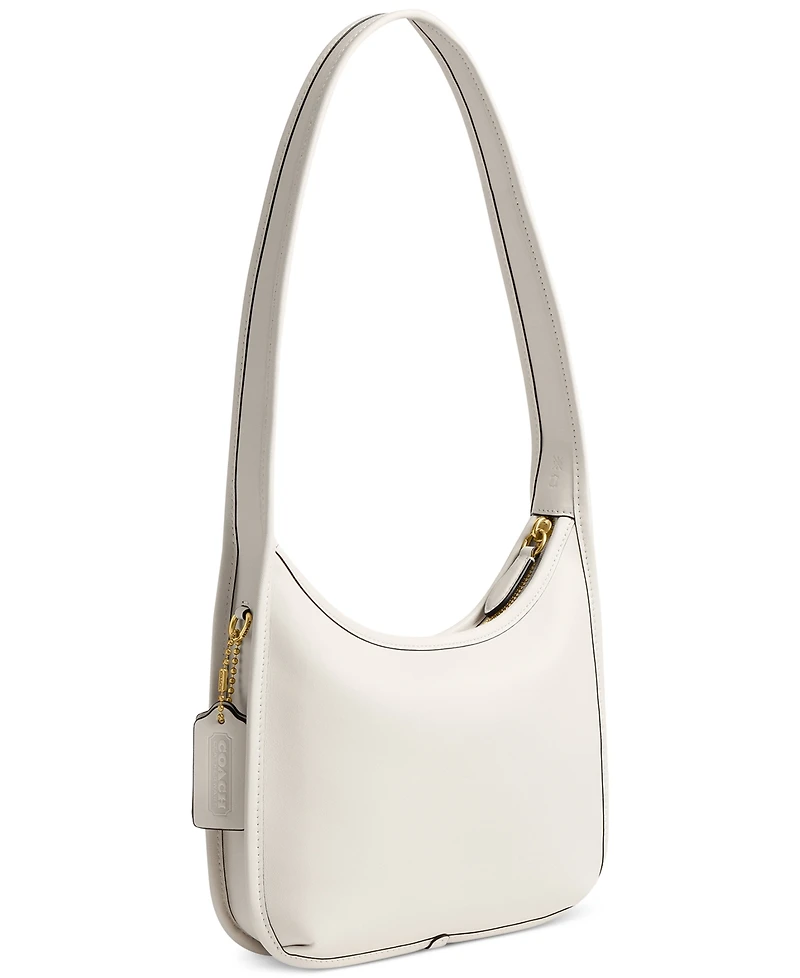 Coach Small Leather Curve Zip Shoulder Bag
