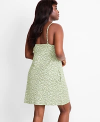 State of Day Women's Solid Shelf-Bra Chemise, Exclusively at Macy's