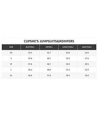 Cupshe Women's Plunge Halter Jogger Jumpsuit