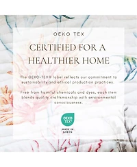 Linery & Co. Fading Coral Stitched Quilt Set with Shams