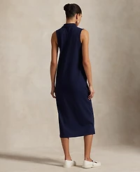 Polo Ralph Lauren Women's Stretch-Cotton Sleeveless Dress
