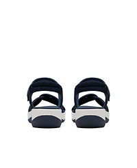 Clarks Women's Arla Daisy Slip On Flat Sandals