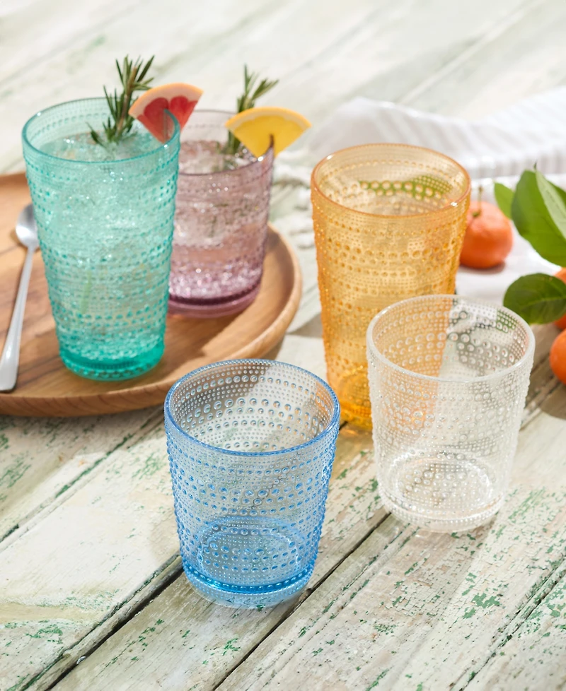 Certified International Santa Fe Acrylic Double Old Fashioned Glasses, Set of 6
