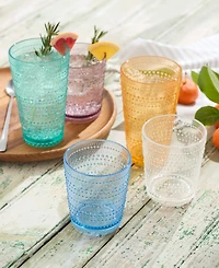 Certified International Santa Fe Acrylic Double Old Fashioned Glasses, Set of 6