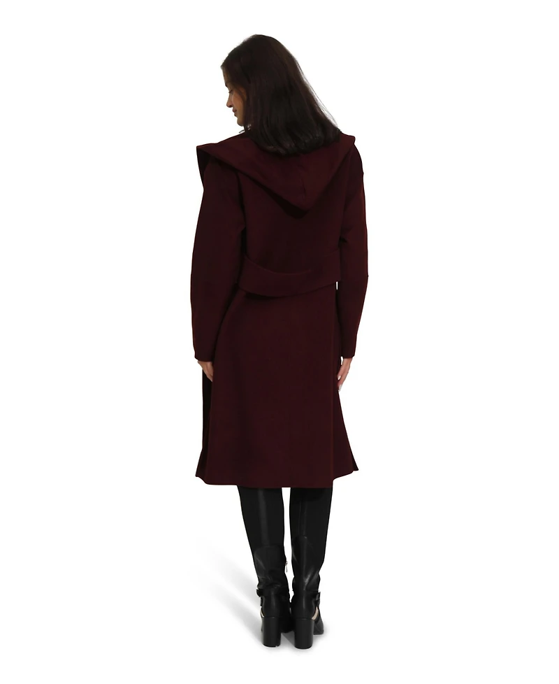 Belle & Bloom Women's Walk This Way Wool Blend Oversized Coat