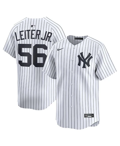 Nike Men's Mark Leiter Jr. White New York Yankees Home Limited Player Jersey