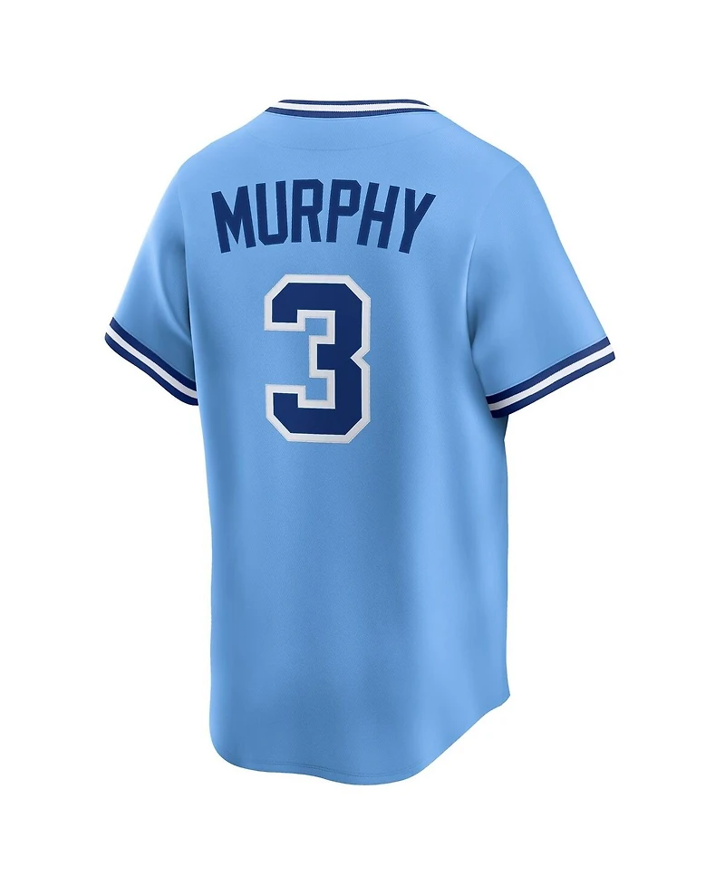 Nike Men's Dale Murphy Light Blue Atlanta Braves Throwback Cooperstown Collection Limited Jersey
