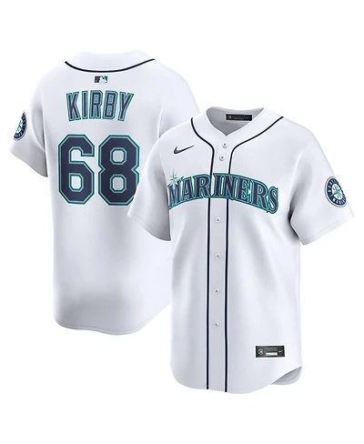 Nike Men's George Kirby White Seattle Mariners Alternate Limited Player Jersey