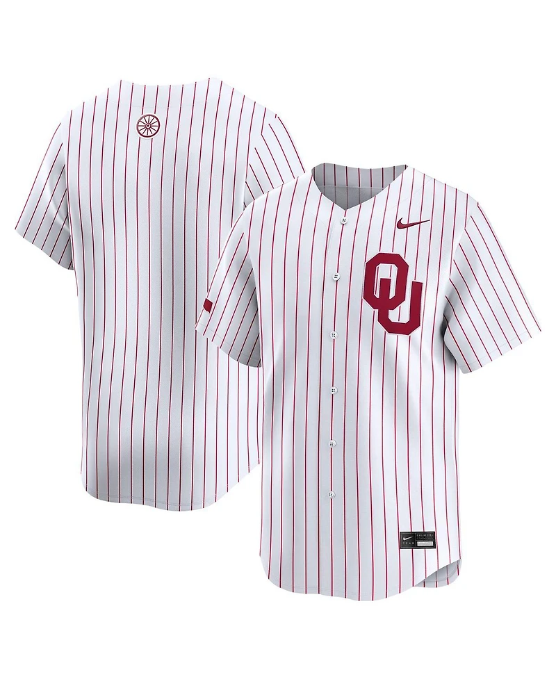 Nike Men's White Oklahoma Sooners College Limited Baseball Jersey