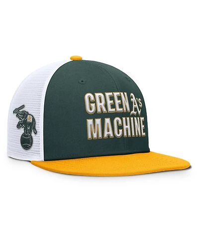Nike Men's Green/Gold Athletics Pro Trucker Snapback Hat