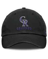 Nike Women's Black Colorado Rockies Club Adjustable Hat
