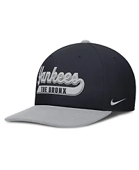 Nike Men's Navy/Gray New York Yankees Pro Performance Snapback Hat