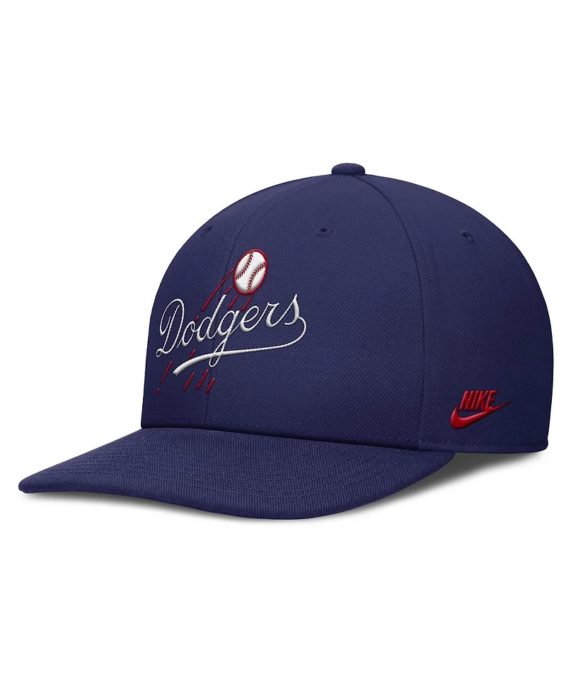 Nike Men's Navy Brooklyn Dodgers Pro Performance Snapback Hat