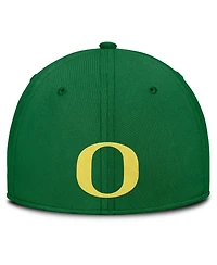 Nike Men's Green Oregon Ducks Local Swoosh Flex Hat