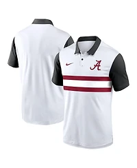 Nike Men's White Alabama Crimson Tide Vapor Performance Polo Shirt