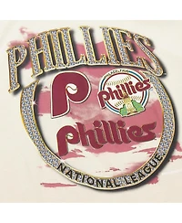 Mitchell & Ness Men's Cream Philadelphia Phillies Cooperstown Collection Crown Jewels T-Shirt
