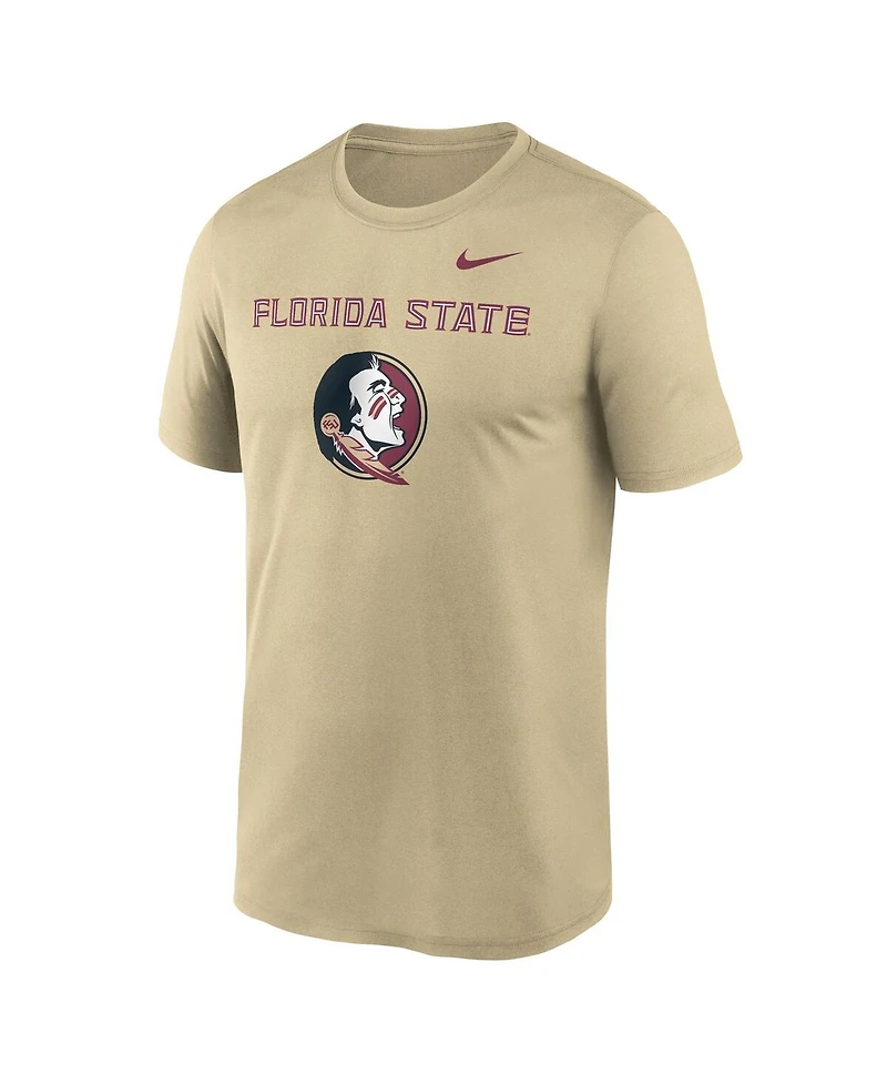 Nike Men's Gold Florida State Seminoles Lockup Legend Performance T-Shirt