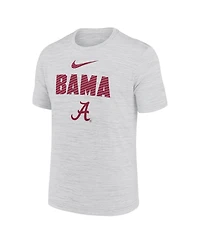 Nike Men's White Alabama Crimson Tide Campus Slant Velocity Performance T-Shirt