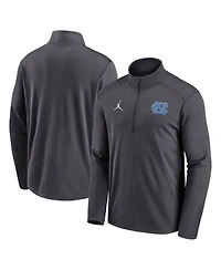 Jordan Men's Anthracite North Carolina Tar Heels Primetime Pacer Performance Half-Zip Top
