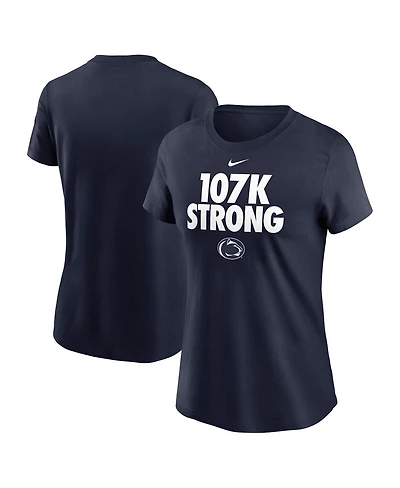 Nike Women's Navy Penn State Nittany Lions Local Ultimate Chant T-Shirt