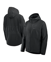 Nike Men's Black Alabama Crimson Tide Performance Full-Zip Woven Jacket