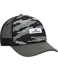 Quiksilver Men's Camo Pidgeon Chicken Trucker Snapback Hat