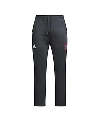 Adidas Men's Black Texas Tech Red Raiders Open Hem Aeroready Pants