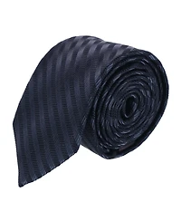 Trafalgar Men's Nathanial Regal Patterned Diagonal Line Silk Business Necktie