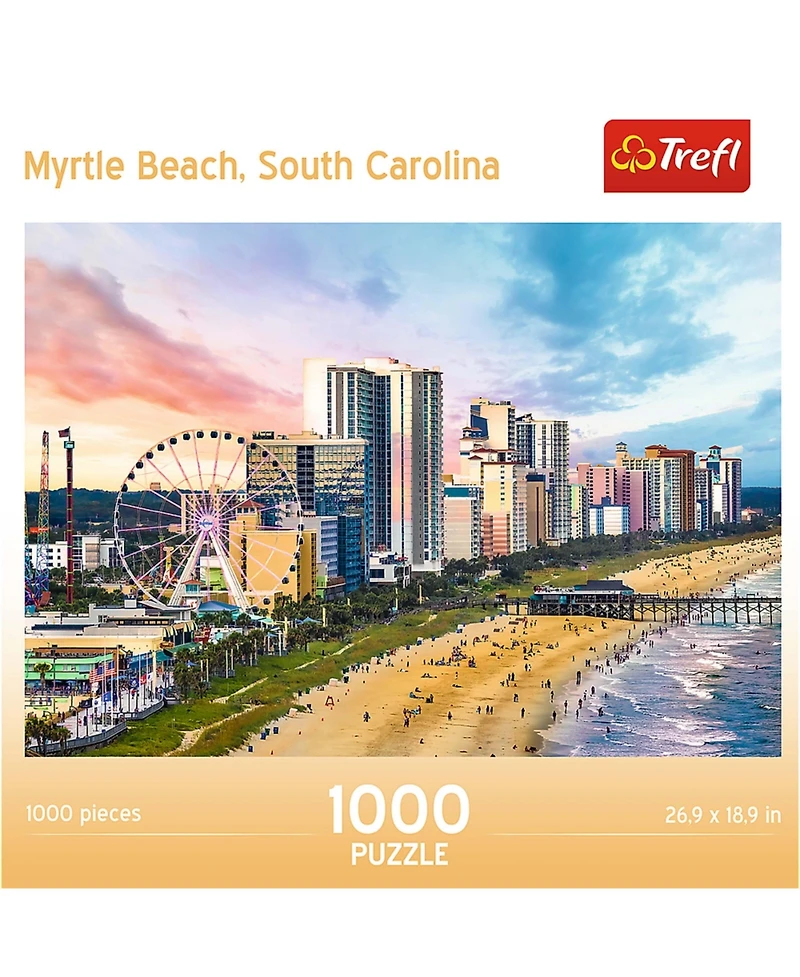 Trefl Red 1000 Piece Puzzle - Myrtle Beach