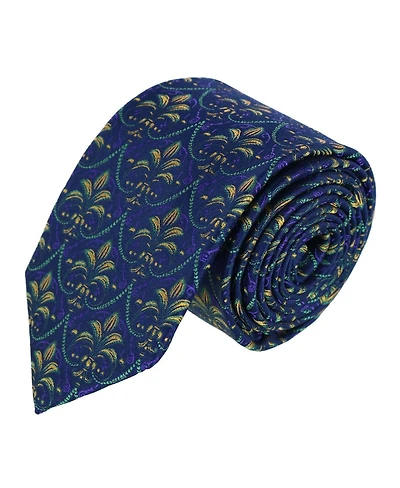 Trafalgar Men's The French Quarter Fleur dis Lis Silk Novelty Necktie