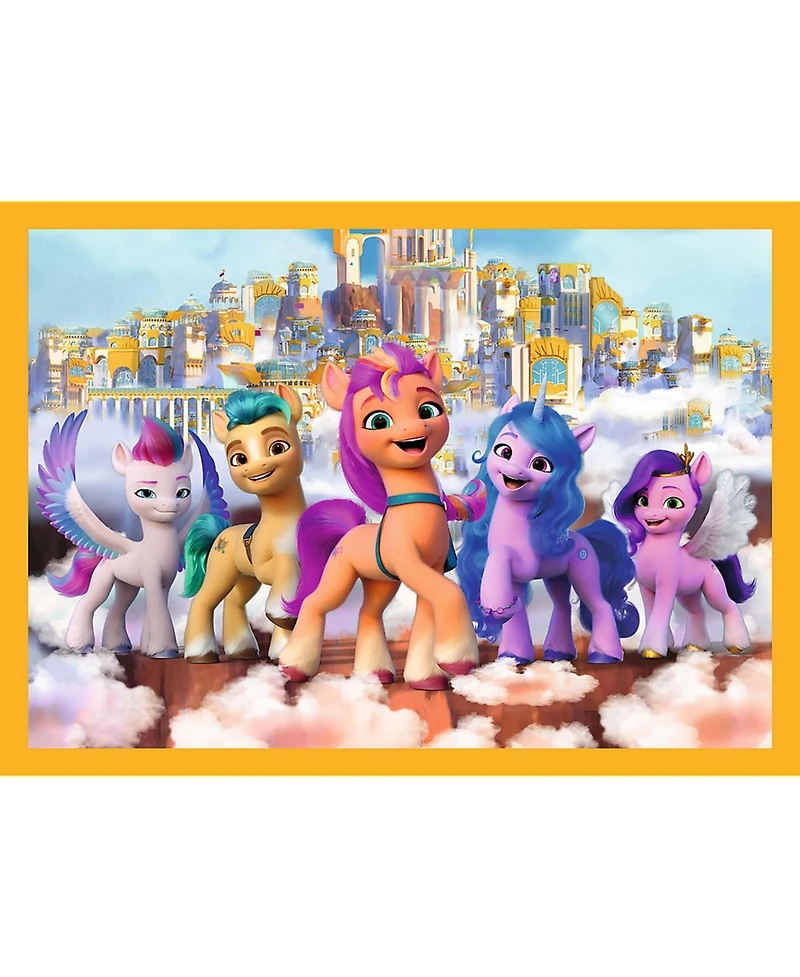 Trefl Red 4 in 1 Puzzle - My Little Pony - Meet the Ponies