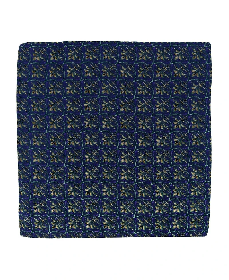 Trafalgar Men's The French Quarter Fleur dis Lis Silk Novelty Pocket Square