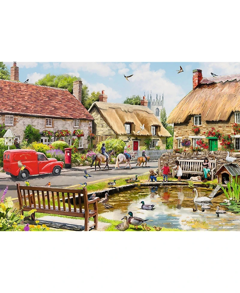 Trefl Premium Plus 1000 Piece Puzzle - Summer in the Village