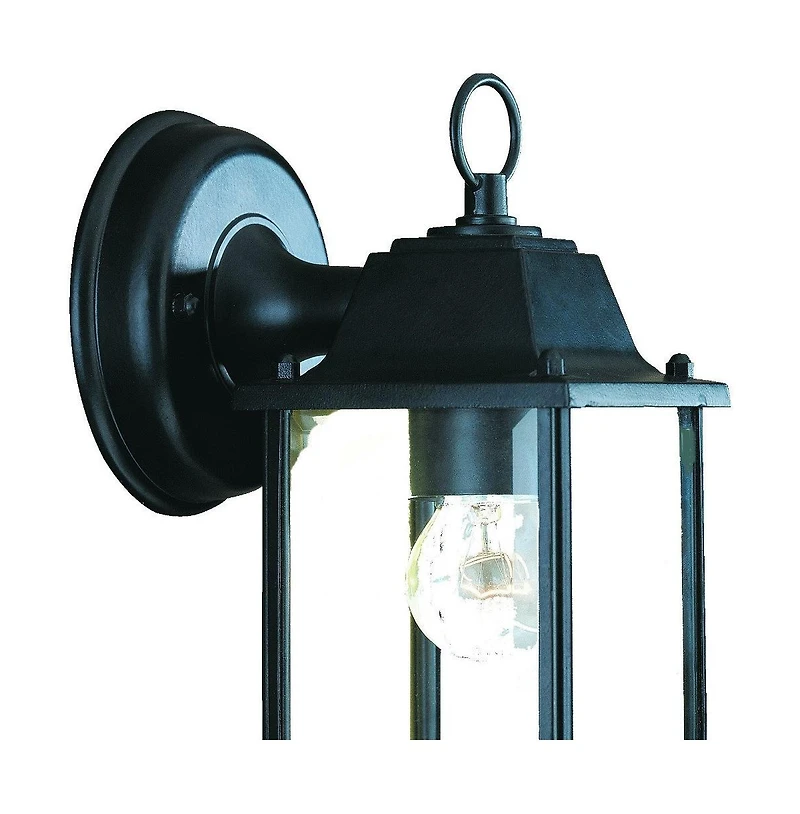 Hanging Glass Lantern Wall Light for Porch and Entryway Decor