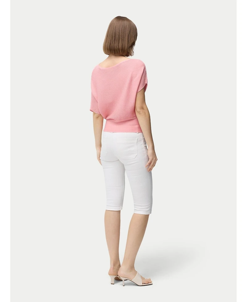 Gobi Cashmere Women's Short Dolman Sleeve Cashmere Sweater
