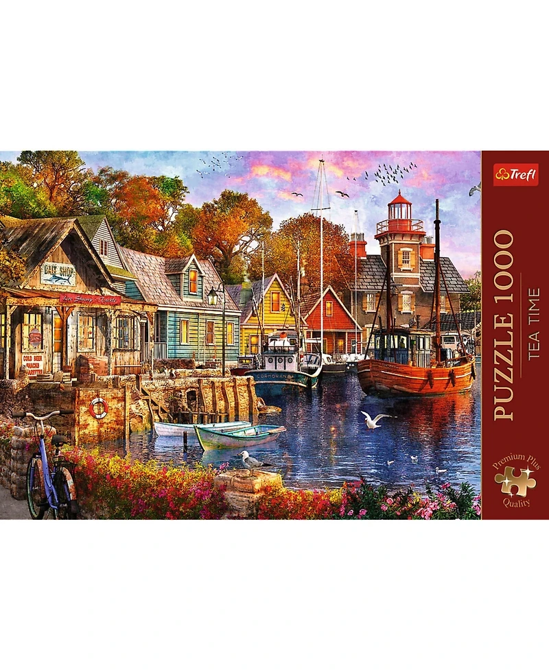 Trefl Premium Plus 1000 Piece Puzzle - Seaside Harbour