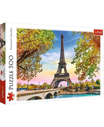 Trefl Red 500 Piece Puzzle - Romantic Paris