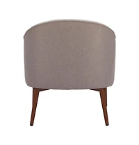 Fabric Tufted Barrel Chair – Cozy and Stylish Accent Seating