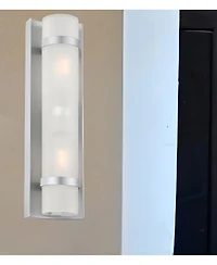 Modern Glass Wall Sconce for Living Room and Entryway Decor
