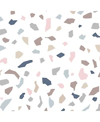 Lambs & Ivy Baby Signature Terrazzo Abstract Organic Cotton Fitted Crib Sheet