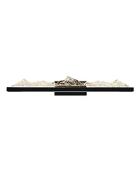 Cwi Lighting 5" Metal Himalayas Integrated Led Vanity Light
