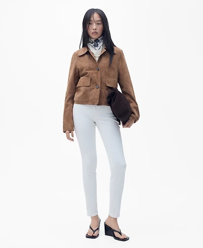 Mango Women's Mid-Rise Skinny Jeans